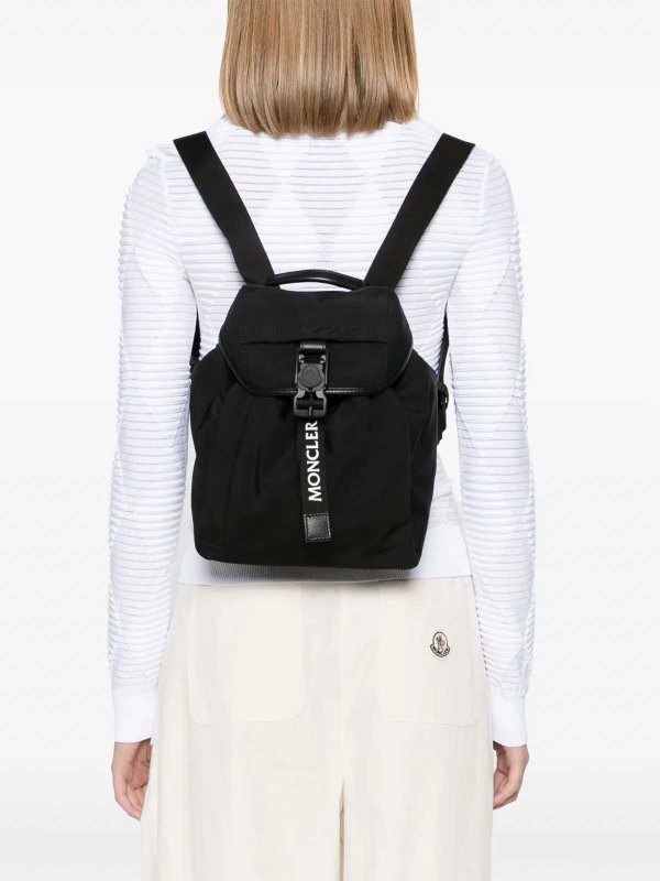 MONCLER: backpacks online - Mini Trick Backpack Black