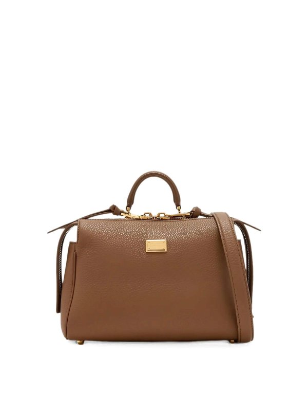 DOLCE & GABBANA: トートバッグ - トートバッグ - キャメル