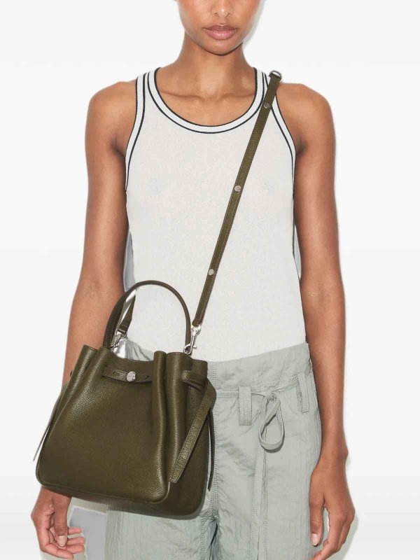 Borsa Secchiello Romy Leccio shop online: TORY BURCH
