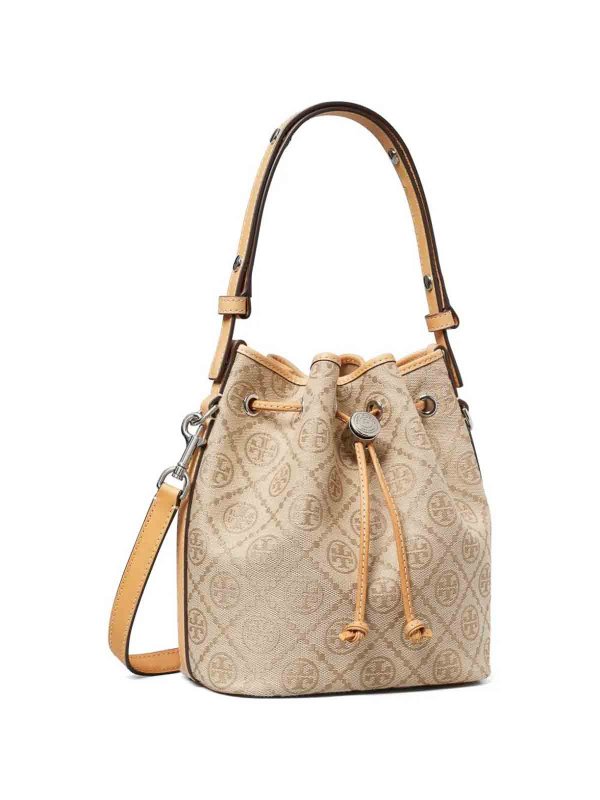 TORY BURCH: バケットバッグ online - バケットバッグ - ベージュ