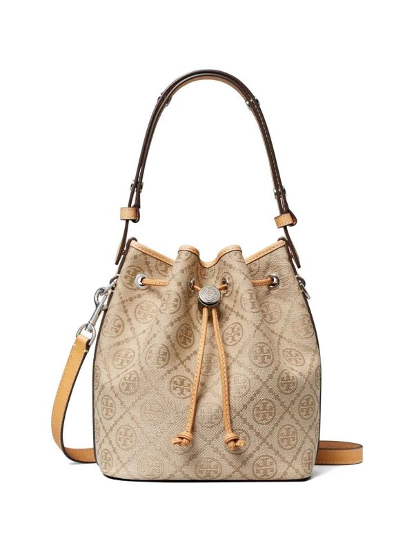 The Best Shops TORY BURCH: バケットバッグ - バケットバッグ - ベージュ