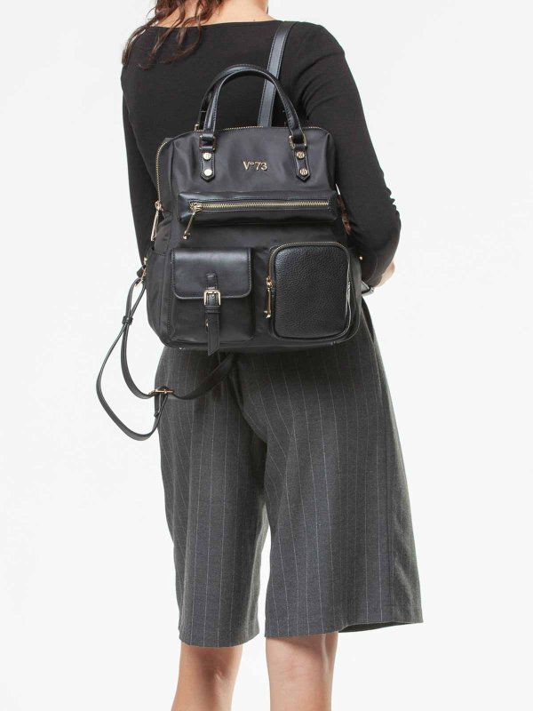 v°73 buy online バックパック - 黒