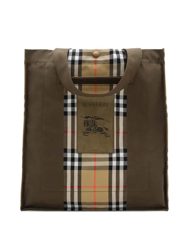 BURBERRY: Handtaschen - Shopper - Beige