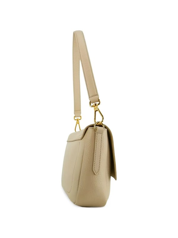 The Best Shops COCCINELLE: totes bags - Handbag Grained   Sandshell Sandshell