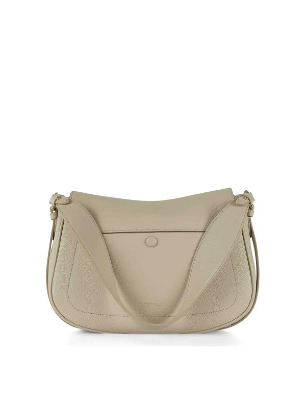 トートバッグ - ベージュ shop online: COCCINELLE