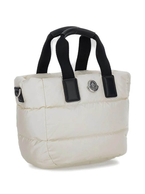 MONCLER: Handtaschen online - Shopper - Weiß
