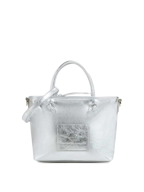 v°73: Handtaschen - Shopper - Silber