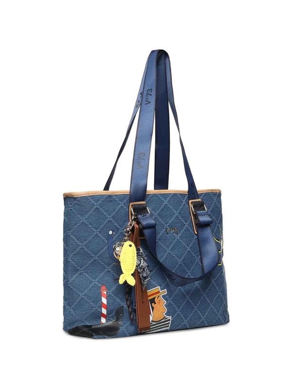 v°73: Handtaschen online - Shopper - Denim