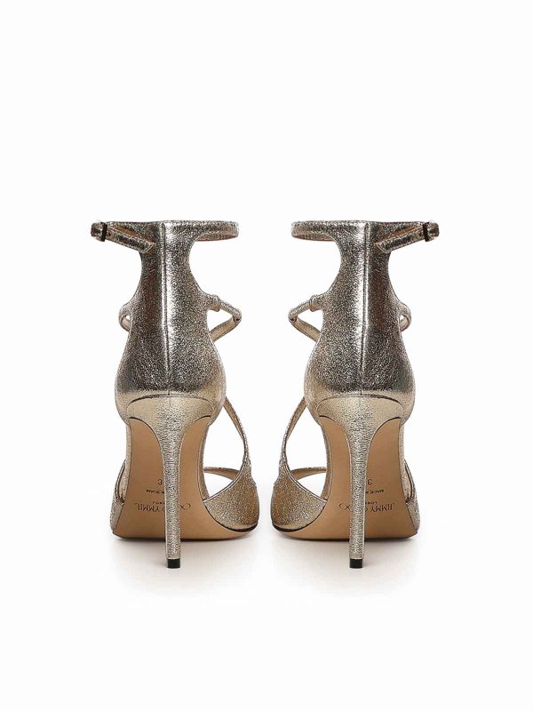 The Best Shops JIMMY CHOO: サンダル - サンダル - ホワイトゴールド
