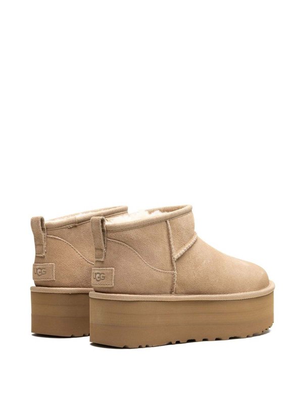 W Classic Ultra Mini Platform Sand shop online: UGG