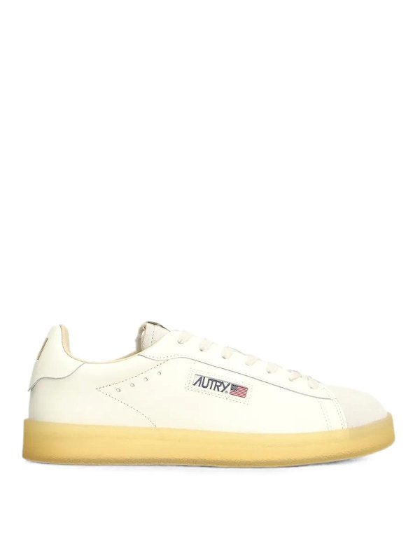 AUTRY: Chaussures de sport - Baskets - Beige