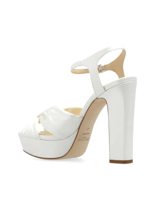 サンダル - 白 shop online: JIMMY CHOO