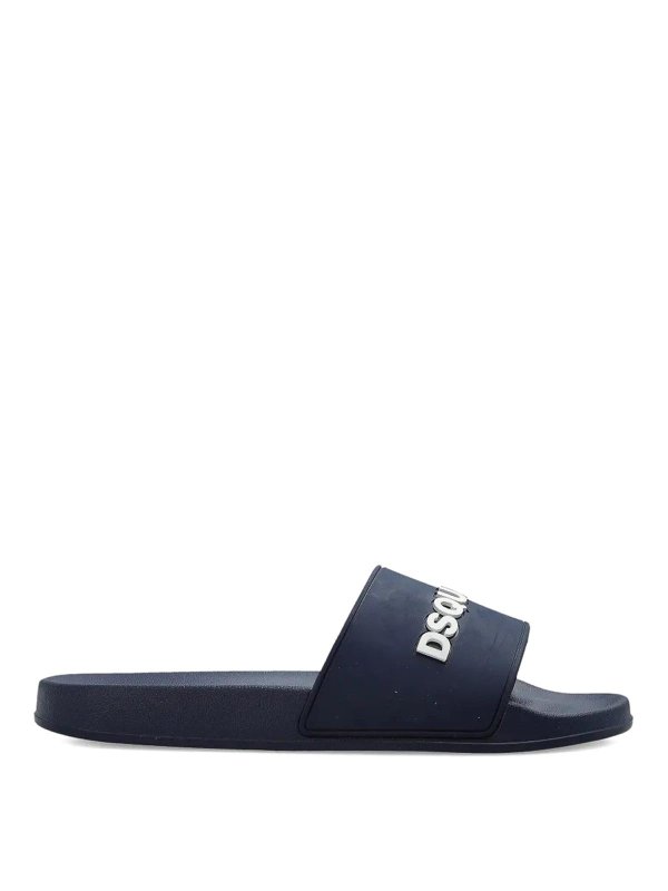 DSQUARED2: sandali - Sandali Bassi Blu