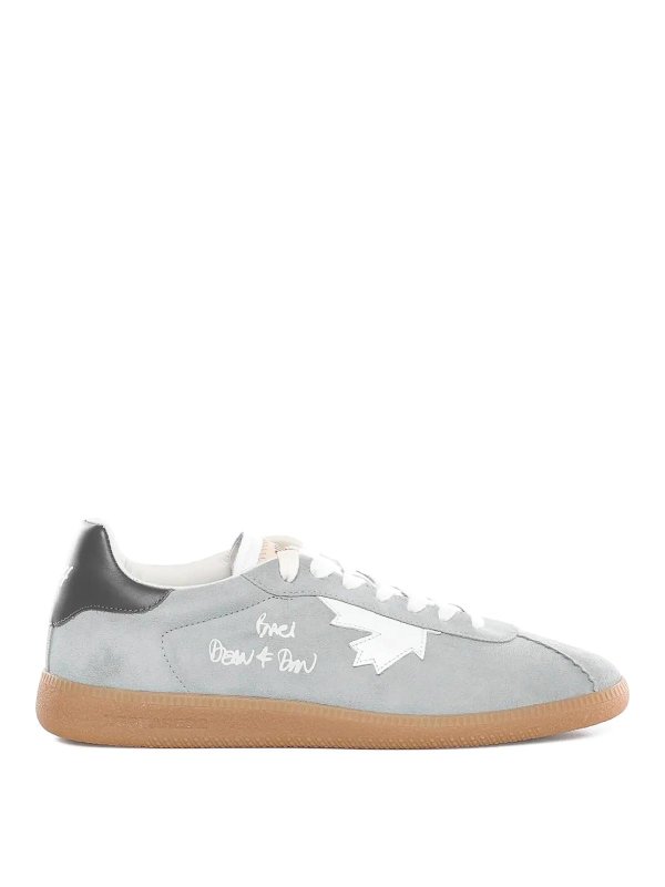 DSQUARED2: sneakers - Sneakers Azzurro/Bianco/Blu
