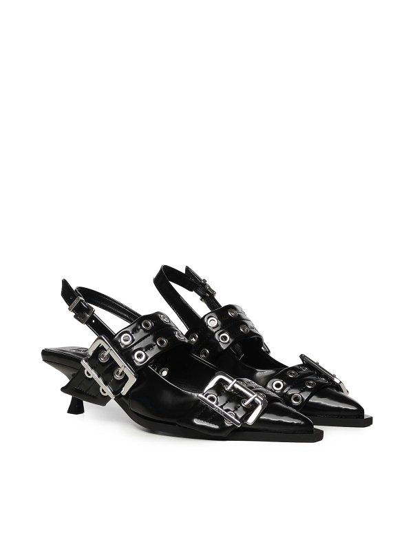 GANNI: ballerine online - Scatola