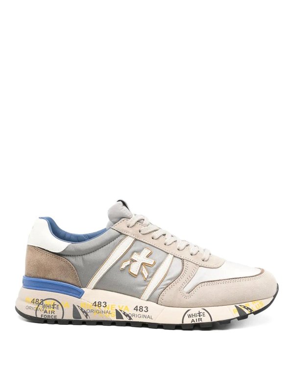 PREMIATA: Chaussures de sport - Baskets - Gris