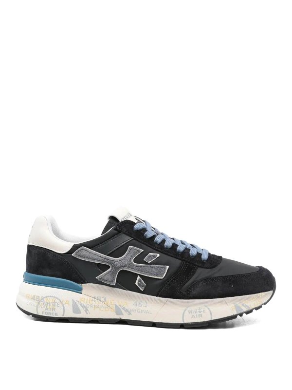 PREMIATA: Chaussures de sport - Baskets - Bleu