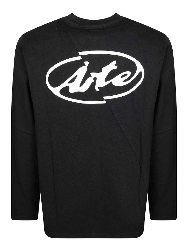 ARTE: t-shirt online - Back Circle Logo Longsleeve