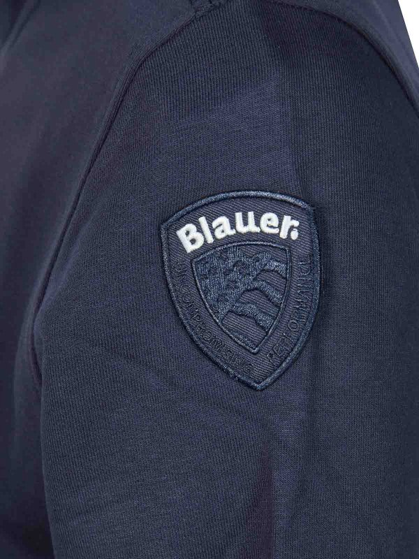 The Best Shops BLAUER: Sweatshirts & Sweaters - Felpa Full Zip