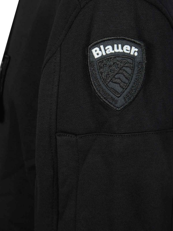 The Best Shops BLAUER: Sweatshirts und Pullover - Sweatshirt - Schwarz