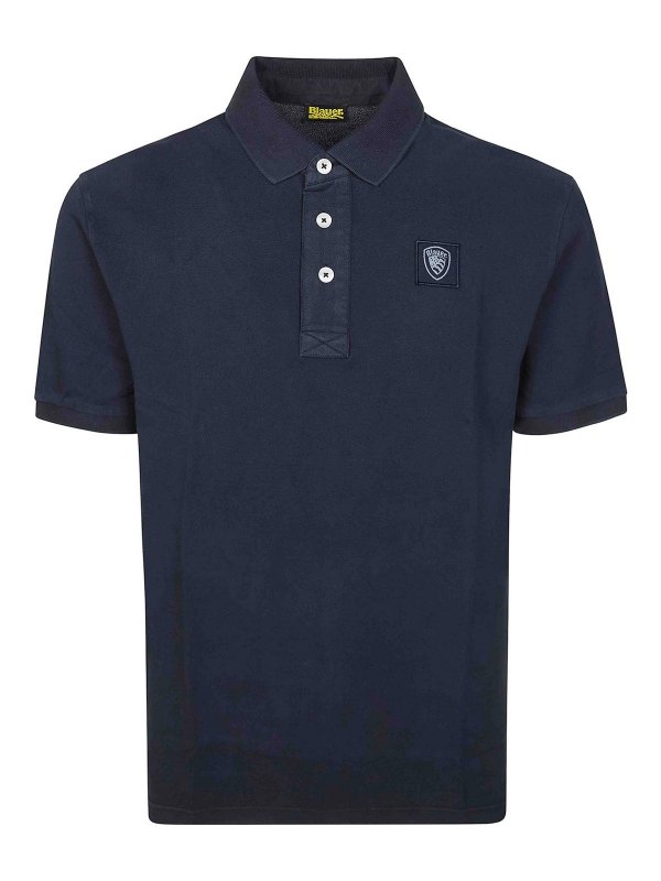 BLAUER: Polos - Polo - Azul