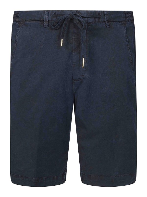 BRIGLIA 1949: トラウザーショーツ - ショートパンツ - ブルー