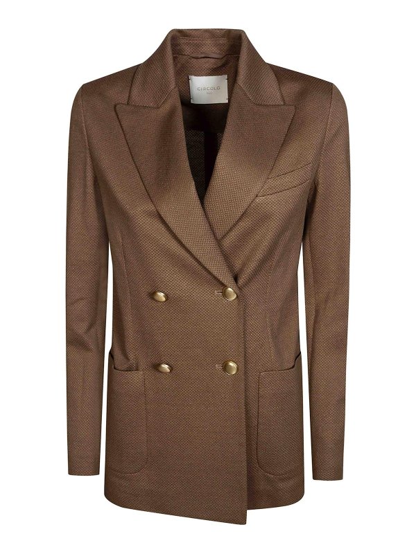 CIRCOLO 1901: Blazer - Blazer - Marrón
