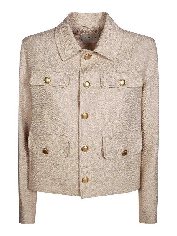 CIRCOLO 1901: Blazer - Blazer - Beis