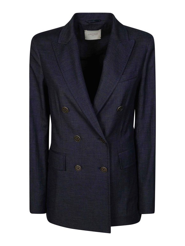 CIRCOLO 1901: Blazer - Blazer - Azul