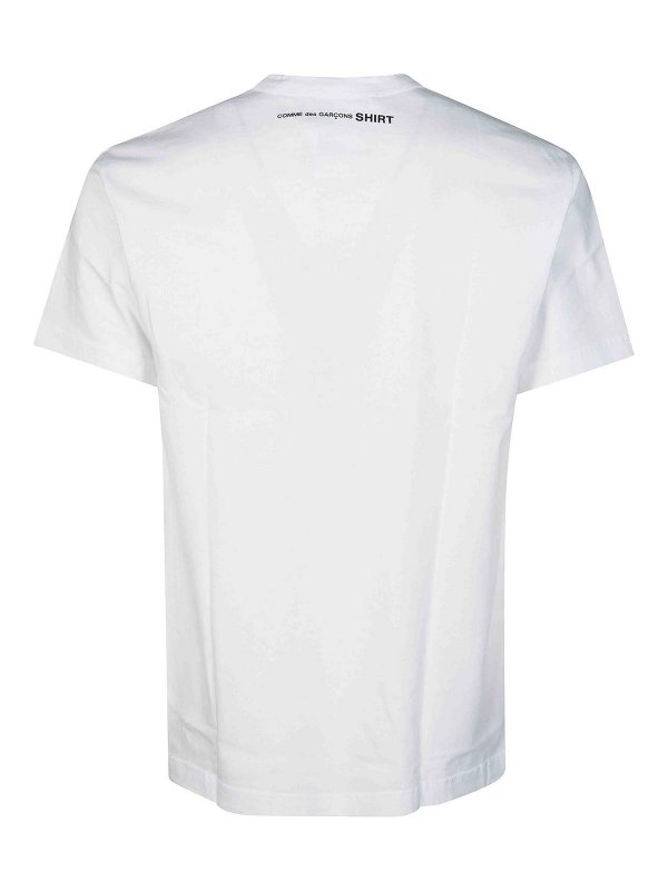 COMME DES GARCONS: t-shirts online - Basic Print T-Shirt