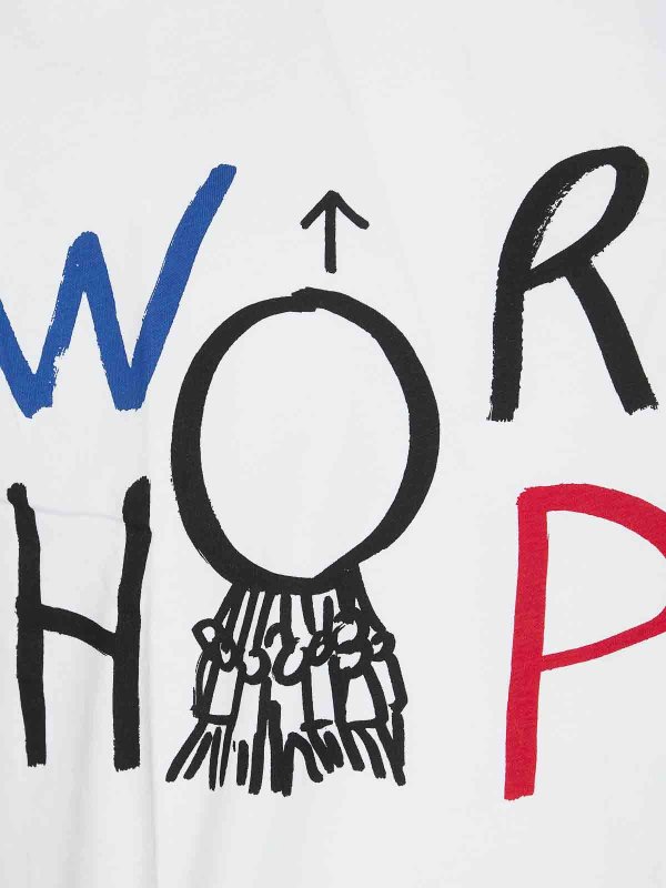 The Best Shops COMME DES GARCONS: t-shirts - Basic Print T-Shirt