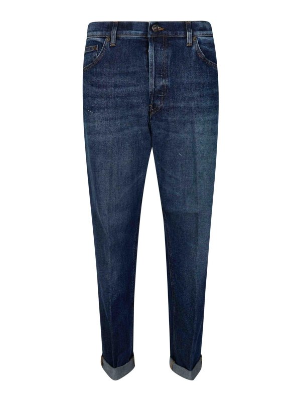 DONDUP: Jeans pitillos - Vaqueros Pitillos - Azul