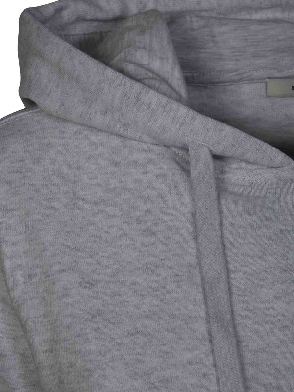 The Best Shops ENTIRE STUDIOS: Felpe e maglie - Felpa corta con zip