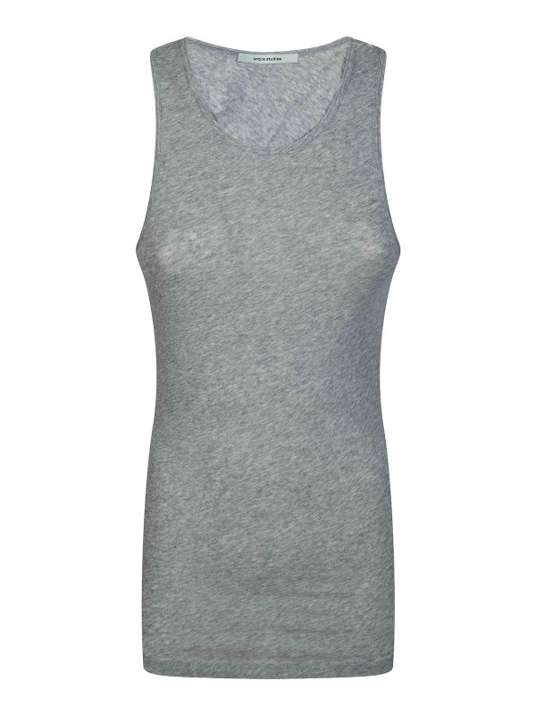 ENTIRE STUDIOS: Tops & Débardeurs - Top - Gris