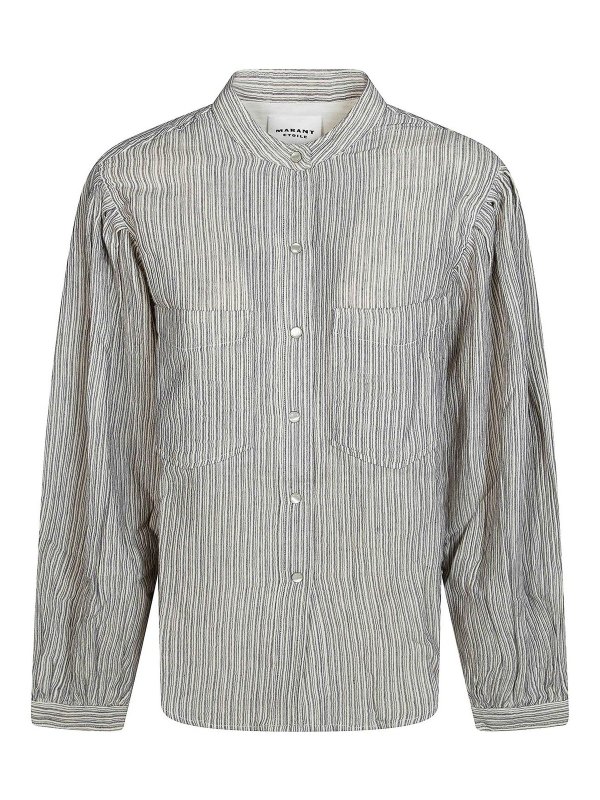 Isabel Marant Etoile: シャツ - シャツ - ブルー