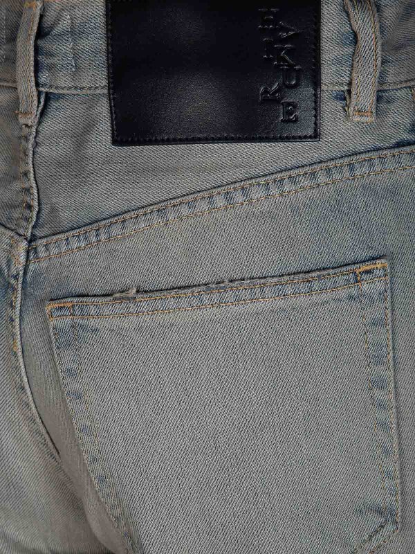 The Best Shops HAIKURE: Jeans Rectos - Vaqueros Rectos - Gris