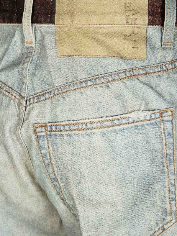 The Best Shops HAIKURE: Jeans Rectos - Vaqueros Rectos - Gris