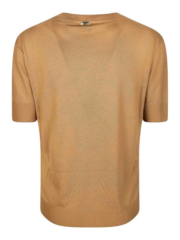 HERNO: Camisetas online - Camiseta - Beis