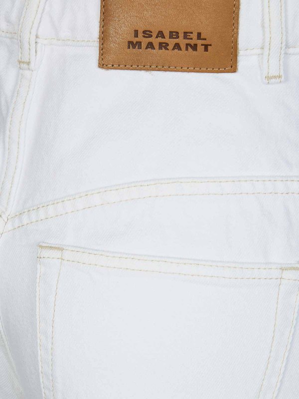 The Best Shops ISABEL MARANT: カジュアルトラウザー - カジュアルパンツ - 白