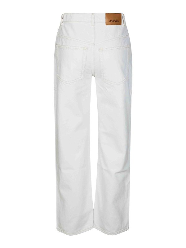 ISABEL MARANT: カジュアルトラウザー online - カジュアルパンツ - 白