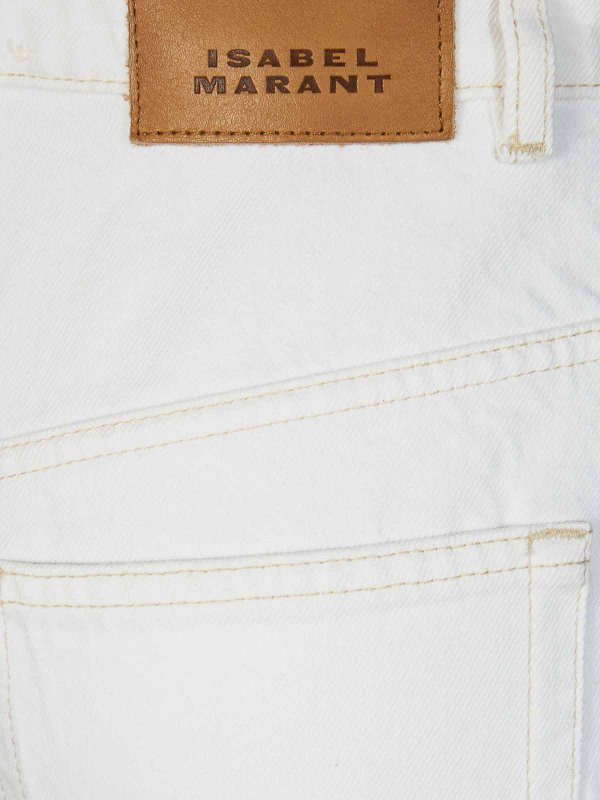 The Best Shops ISABEL MARANT: カジュアルトラウザー - カジュアルパンツ - 白