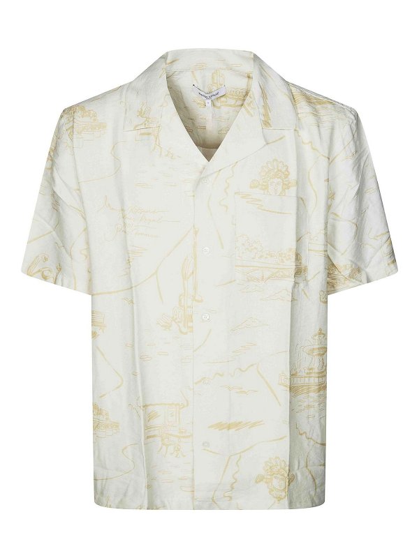 MAISON KITSUNÉ: Camisas - Camisa - Blanco