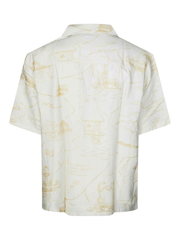 MAISON KITSUNÉ: Camisas online - Camisa - Blanco