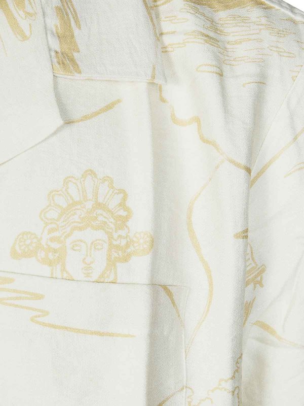 The Best Shops MAISON KITSUNÉ: Camisas - Camisa - Blanco