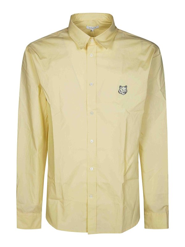 MAISON KITSUNÉ: Hemden - Hemd - Weiß