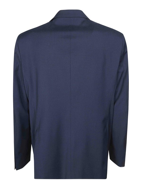 MANUEL RITZ : formal suits online - Micro-patterned wool dress