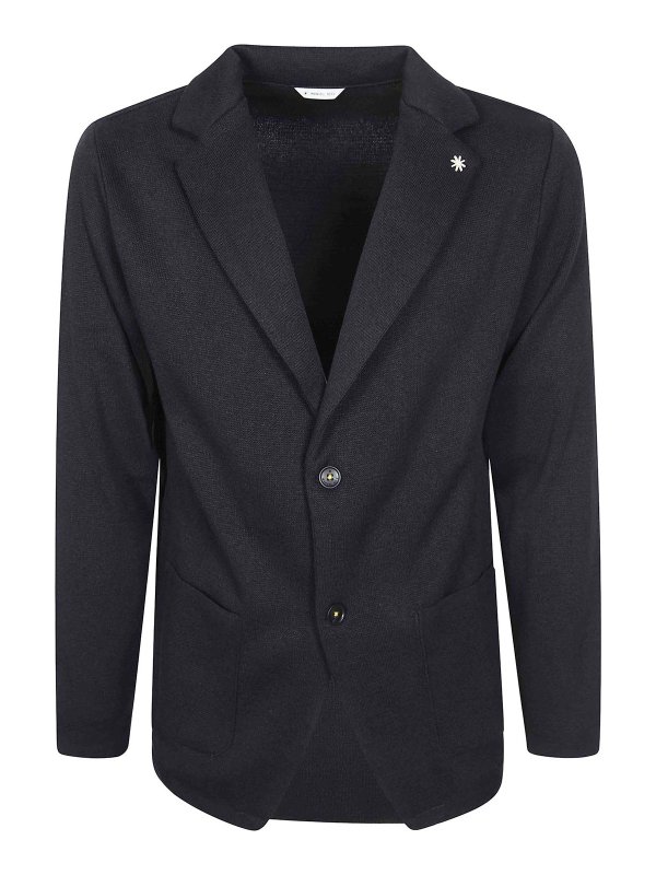 MANUEL RITZ : Blazer - Blazer - Azul
