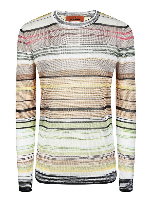 MISSONI: Pull col rond - Pull Col Rond - Multicolore