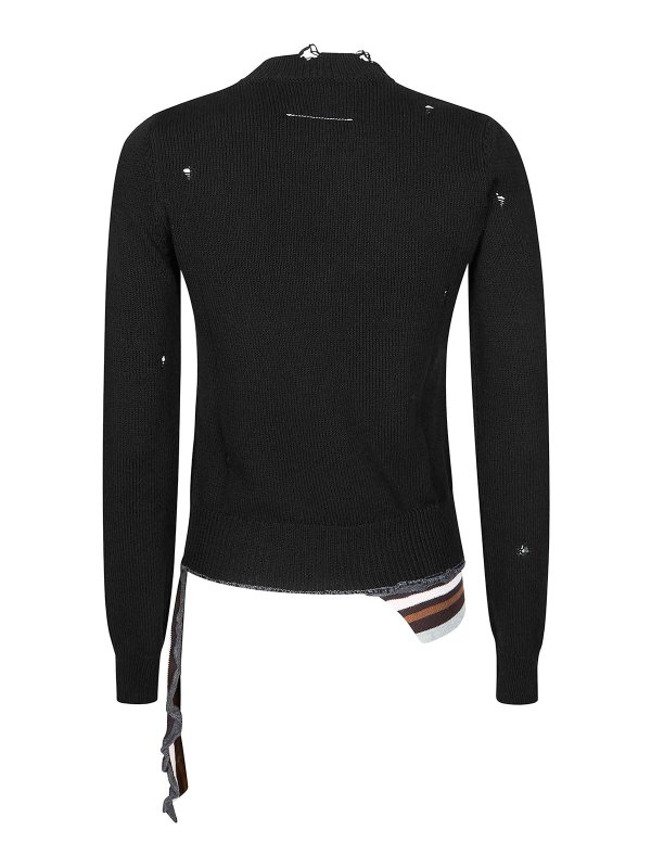 MM6 MAISON MARGIELA: クルーネック online - クルーネック - ブルー