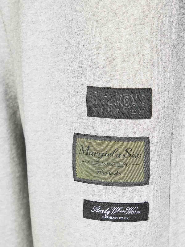 The Best Shops MM6 MAISON MARGIELA: スウェット＆セーター - スウェットシャツ/セーター - グレー